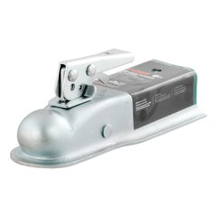 CURT K-5135 straight-tongue coupler front view for easy trailer hookup