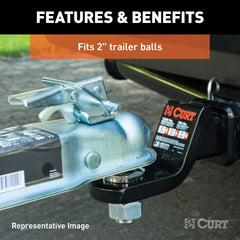 CURT K-5138 2-inch ball compatibility with standard trailers