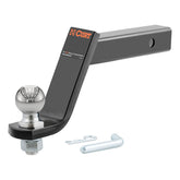 CURT loaded ball mount with 6 inch drop aids level towing for larger trucks
