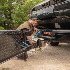 CURT patent protected design for reliable heavy-duty towing hardware