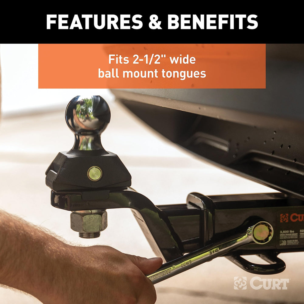 Low-maintenance design with greasable zerk fitting for ongoing lubrication.