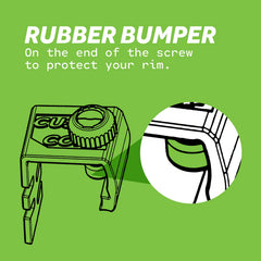CushCore Bead Bro compatible with any rim width and size.