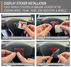 Custom Cut Graphics side indicator overlay provides a factory-like finish on each marker