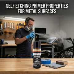 Custom Shop 1K High Build Primer Spray Paint offers a sandable grey finish for smooth topcoats