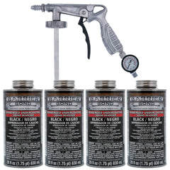 Custom Shop Barrier Bond rubberized undercoating spray for vehicle undercarriage protection and noise reduction