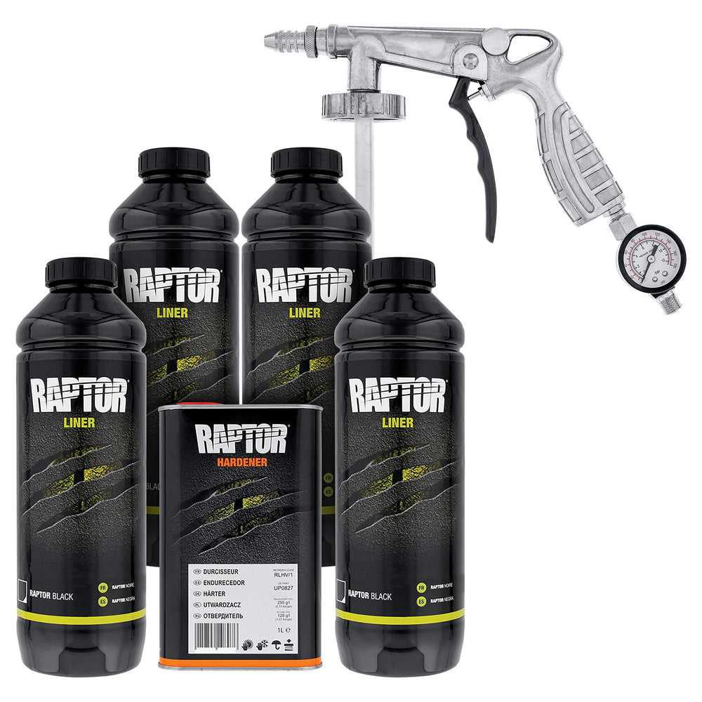 Free Custom Coat spray gun with regulator shown for precise coating control