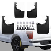 Cusvivid Ford F-150 mud flaps front-left fit protect chassis from splashes.