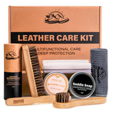 CUTEUP saddle soap bottle for deep leather cleaning and conditioning