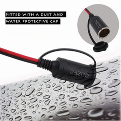 CUZEC external fuse protection prevents short circuits during use
