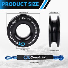 Cvoahax aluminum recovery ring with CNC polish for smooth operation and reduced wear