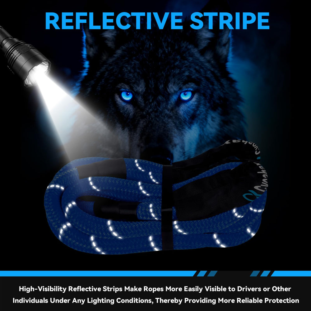 Cvoahax reflective rope aiding night visibility