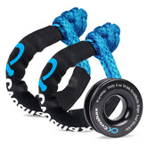 Cvoahax soft shackle kit with 56k lb strength for reliable off-road setup