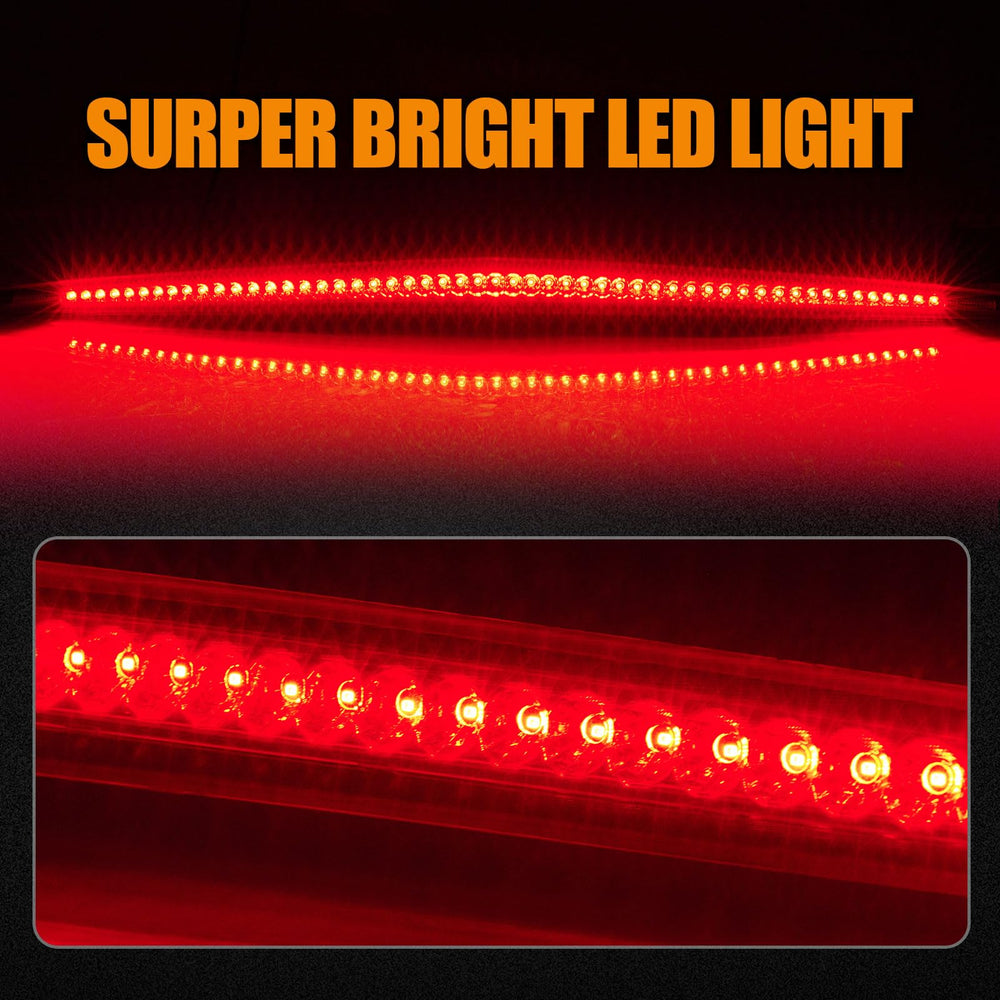 Cxdar Cadillac DTS third brake light plug-and-play installation for quick upgrade.