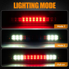 Cxdar high mount rear brake light center assembly improves signal clearly.