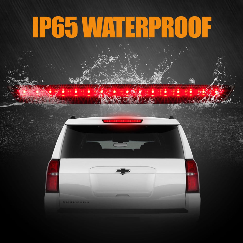 Cxdar high-mount stop light LED highlights the vehicle rear with low power draw.