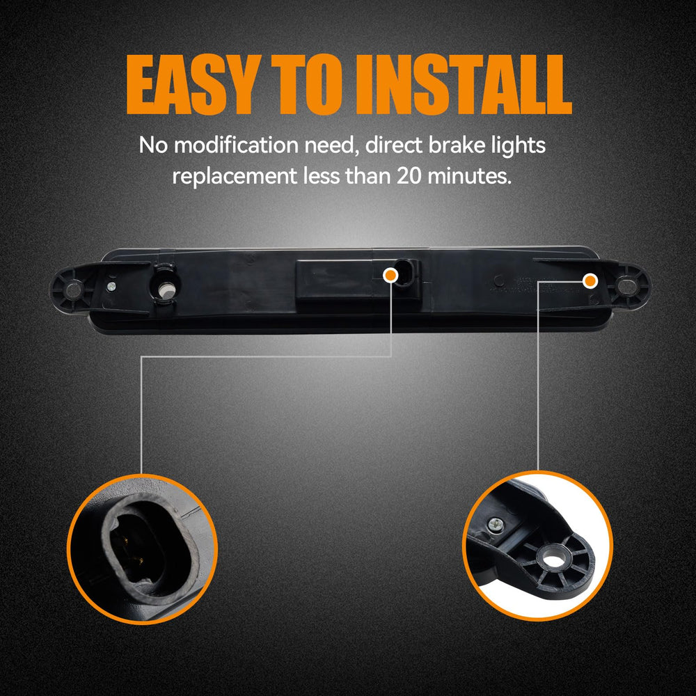 Cxdar IP65 Waterproof Brake Light for QX56 withstands rain and dust.