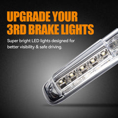 CXDAR LED brake light with eight red LEDs for bright stop indication.
