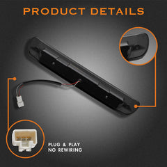 Cxdar LED high mount stop light for Toyota Tundra, plug-and-play replacement