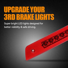 Cxdar high mount stop light; plug-and-play installation for quick upgrade.