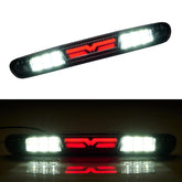 Cxdar third brake light closeup assembly shows precise fit and bright LEDs