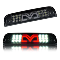 Cxdar third brake light LED installed on Silverado for bright rear visibility.
