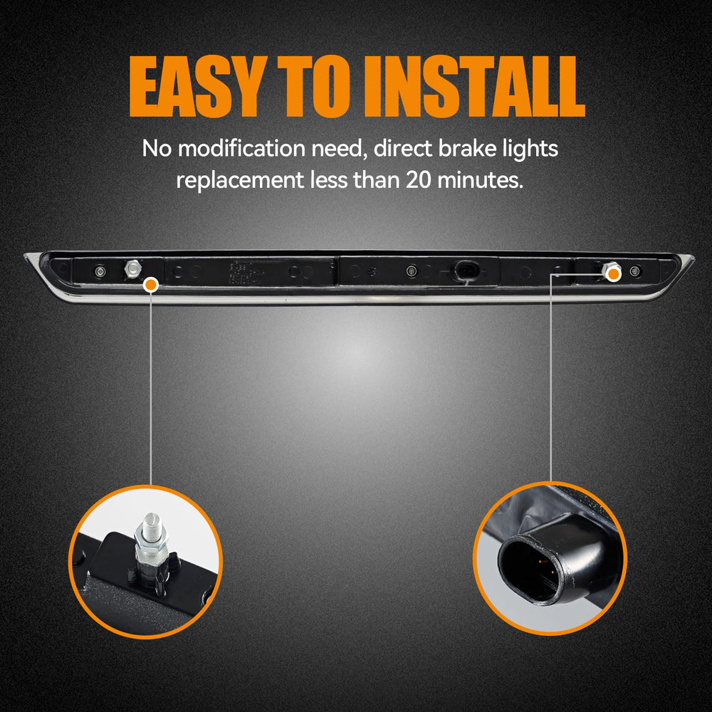 Cxdar third brake light for Suburban 1500-2500 enhances rear signaling and visibility.