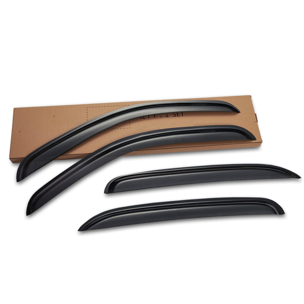 Cxdar Suburban 1500 visor keeps rain out and allows window venting