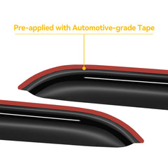 Cxdar installation closeup showing outside-mount design and adhesive tape