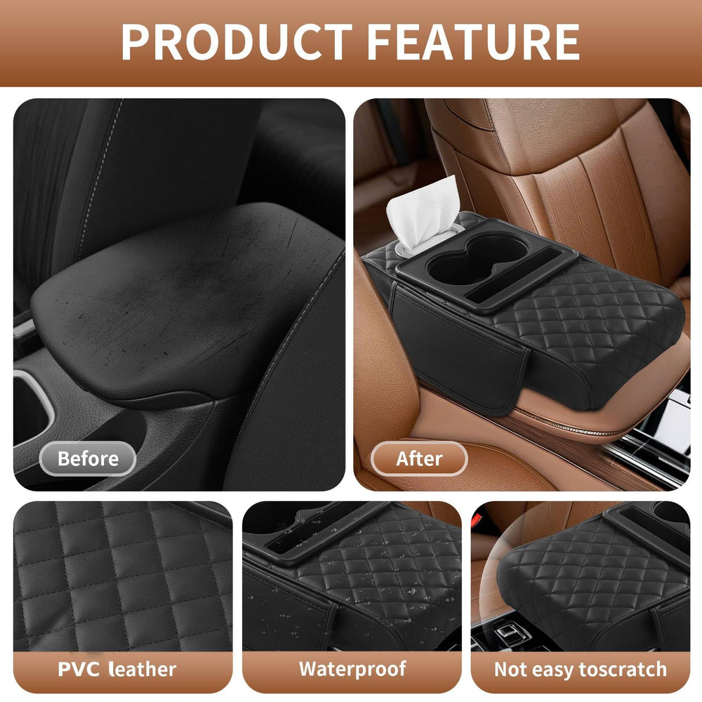 Cxprctpu hidden tissue dispenser adds quick-clean convenience.