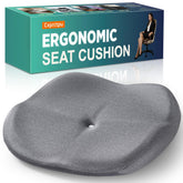Cxprctpu memory foam seat cushion 4-zone top view improves hip comfort