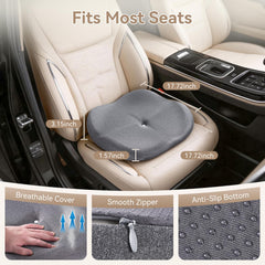 Cxprctpu memory foam seat cushion non-slip bottom prevents sliding
