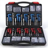 CXPRO 314Pcs thread repair kit organized in case for quick field repairs.