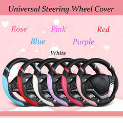 Cxtiy lilac wheel cover demonstrates easy installation for a refreshed interior.