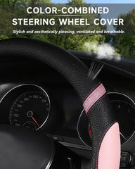 Cxtiy women's pink car interior accessory adds style