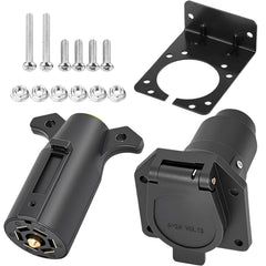 CXTM 7-way trailer connector kit assembly for easy installation.