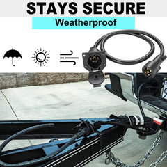 CXTM compatibility with most 7 pole RV connectors