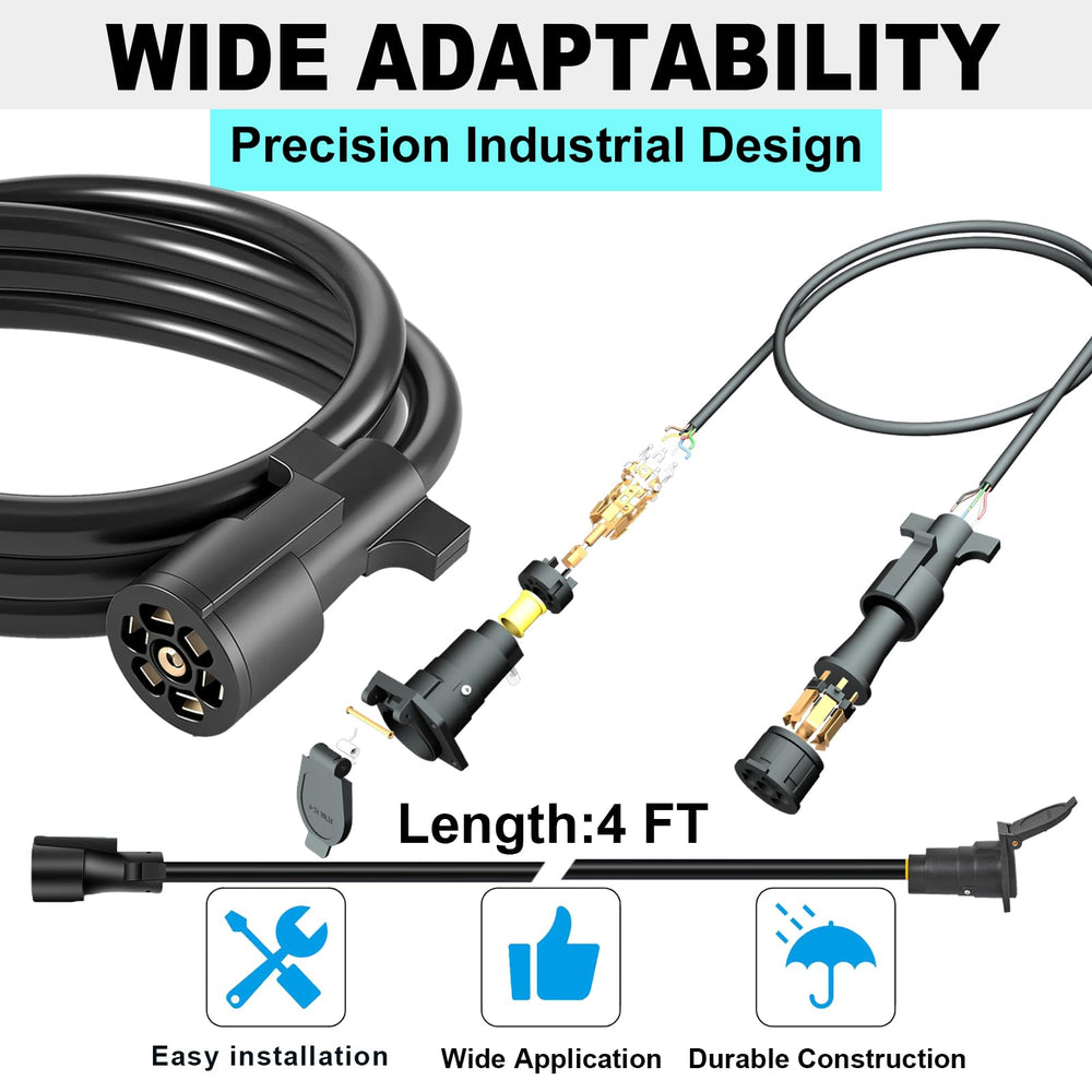 CXTM thermoplastic rubber shell protecting the wire from elements