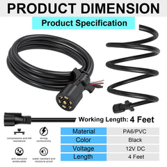 CXTM easy-install trailer wiring harness for quick on-site setup.