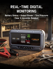 CYBPULTE LED emergency light offers multiple modes for visibility.