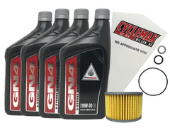Cyclemax Honda Pioneer 700 GN4 10W30 quarts for reliable lubrication.