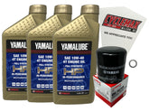 Cyclemax oil change kit contents for Yamaha YZF-R3 ready for quick maintenance.