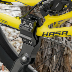 Non-slip foot design keeps the kickstand steady on uneven surfaces
