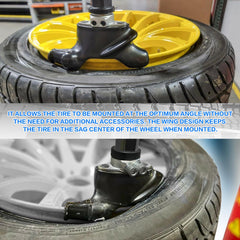CYELARS two-pack tire changer duck heads ready for workshop use.