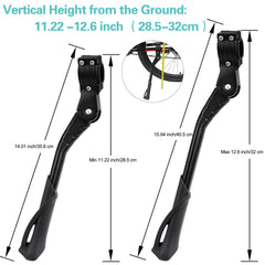 Cyfie bike kickstand installation tools included for quick setup.