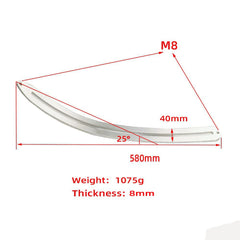 CYGOODS crowbar-type rods kit offers versatile metal surface dent repair options