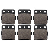 Cyleto 400ex brake pads front view for Honda TRX, enhances stopping performance and wear resistance