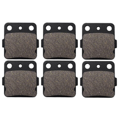 Cyleto 400ex brake pads front view for Honda TRX, enhances stopping performance and wear resistance