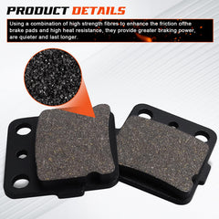 Cyleto brake pads compatibility close-up, designed for TRX400X and TRX300EX fits