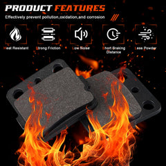 Cyleto brake pads packaging image, three-pair set ready for multiple maintenance sessions