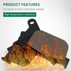 Cyleto front brake pad dimensions help ensure compatibility and fit